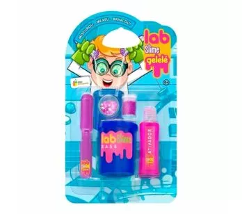 Kit de Criar Massinha - Gelelé Lab Slime -  Doce Brinquedo