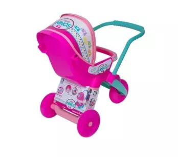 Carrinho de Boneca Passeio 3 Rodas - Coleção Ninos - Cotiplás
