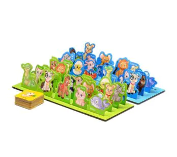 Jogo Infantil Quem é o Bicho? - Pais e Filhos 