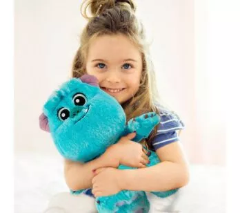 Pelúcia Infantil - 30 cm - Disney - Monstros SA - Sulley Big Feet - Fun Divirta-se