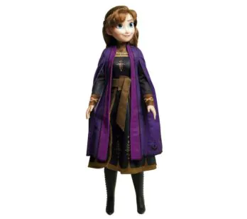 Boneca de Vinil - 55 cm - Mini My Size - Disney Frozen 2 - Anna - Baby Brink