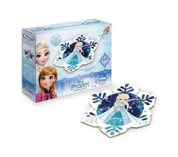 Quebra Cabeça Infantil Frozen Disney - 60 Peças - Xalingo