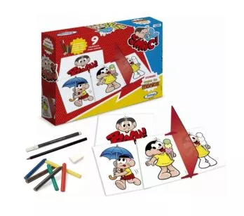 Kit Desenhando Turma da Mônica - Xalingo