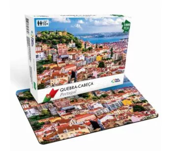 Quebra-Cabeça - 1000 Peças - Lisboa - Portugal - Pais e Filhos