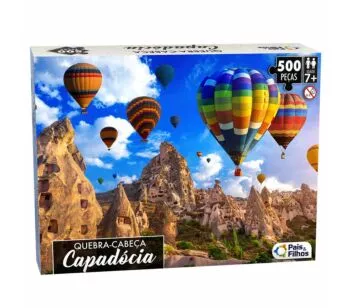 Quebra-Cabeça - 500 Peças - Capadócia - Turquia - Pais e Filhos