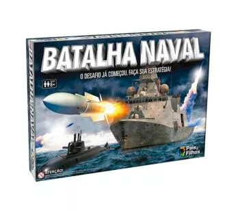 Jogo de Tabuleiro - Batalha Naval - Pais e Filhos