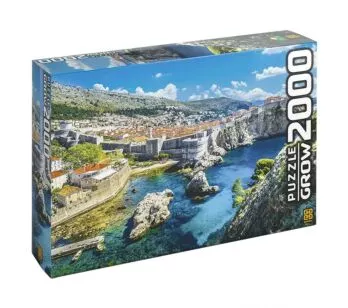 Quebra Cabeça 2000 Peças Dubrovnik - Croácia - Grow 