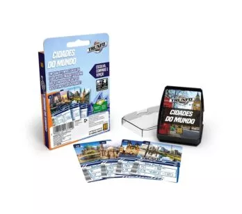Jogo Super Trunfo Cidades do Mundo - Grow