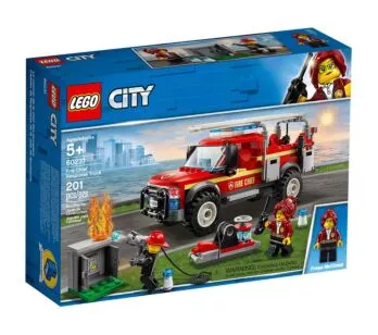 LEGO City - Caminhão do Chefe dos Bombeiros - 201 Peças - Lego