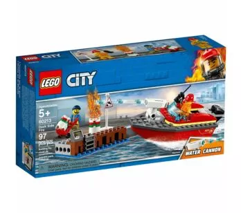 LEGO City - Incêndio na Doca - 97 Peças - Lego