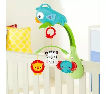 Móbile Interativo 3 em 1 Amigos da Floresta - Fisher-Price