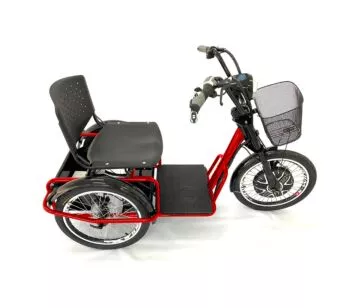 Triciclo Elétrico Duos Fox 800w Lithium - Vermelho - Duos Bike