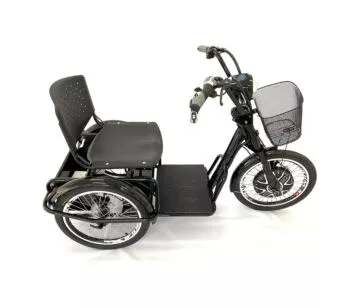 Triciclo Elétrico Duos Fox 800w Lithium - Preto - Duos Bike