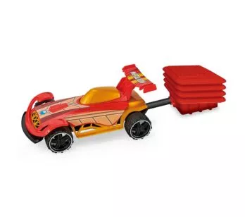 Carrinho Hero Machines com Lançador - Usual Brinquedos