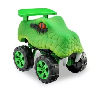 Carrinho Animals Off Road Viper Sonoro - Verde - Usual 