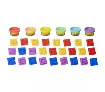Conjunto Massinha de Modelar - Play-Doh Letras - Hasbro