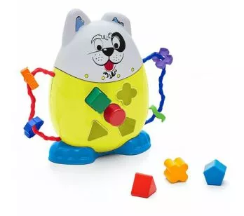 Encaixe de Formas Didáticas - Amigo Pet Cachorrinho - TaTeTi