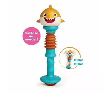 Chocalho Esticadinho Baby Shark - Elka