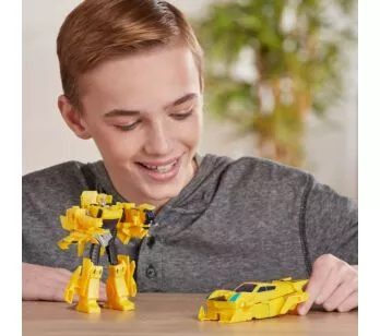 Boneco Transformers Cyberverse Warrior - 14 cm - Bumblebee - Hasbro 1