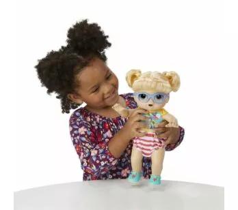 Boneca Baby Alive - Bebê Passos e Sorrisos - Loira - Hasbro