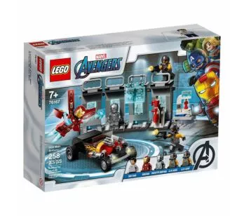 Depósito de Armas do Homem de Ferro - Marvel - 258 Pcs - Lego