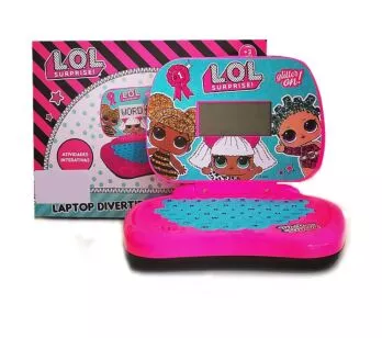Laptop Divertido Infantil - Bilíngue - LOL Surprise - Candide