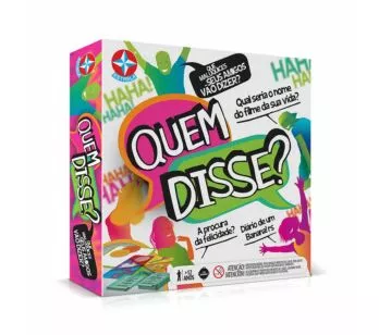 Jogo com Roleta - Quem Disse? - Estrela