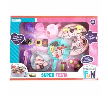Conjunto Comidinha Infantil - Creative Fun - Super Festa - Multikids