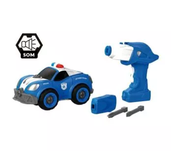 Carrinho de Controle Remoto - City Machine - Viatura Policial - Multikids