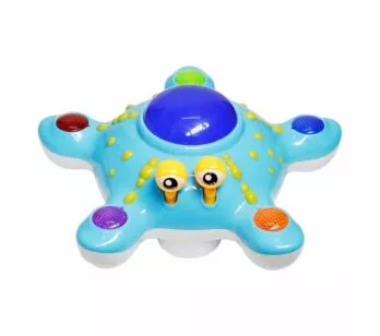 Estrela LaLá - Bate e Volta - Musical - Azul - DM Toys