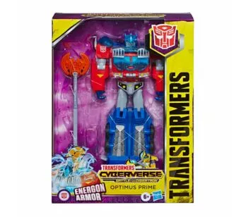 Figura Transformers - Cyberverse - Ultimate Class - Energon - Optimus Prime - 25 cm - Hasbro