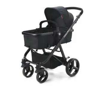 Carrinho de Bebê - Berço com Moisés Hero TS - Fisher-Price - Preto - Multikids Baby