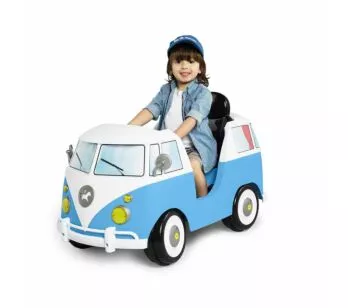 Carrinho de Passeio e Pedal - Kombina - Azul - Calesita