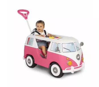 Carrinho de Passeio e Pedal - Kombina - Rosa - Calesita