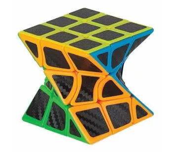 Cubo Mágico - Cubotec - Torcido - Preto - Braskit