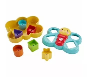Formas de Encaixe - Encaixa Borboletas - Fisher-Price