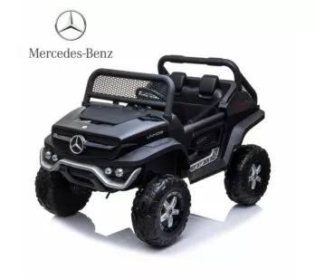 Carro Elétrico Infantil - Mercedes - Quadriciclo UTV Unimog - 12v - Preto - ImportWay