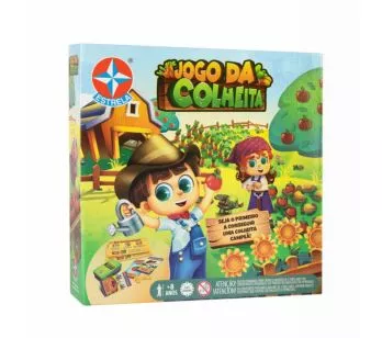 Jogo de Cartas Infantil - Jogo da Colheita - Estrela