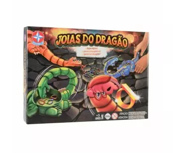 Jogo Infantil - Joias do Dragão - Estrela
