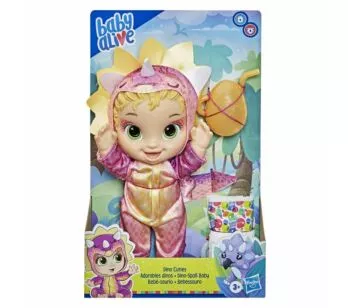 Boneca Baby Alive - Dino Cuties - Bebessauro - Tricerátops - Hasbro