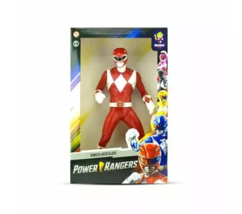 Boneco Articulado Gigante - Power Rangers - Vermelho - Mimo Toys