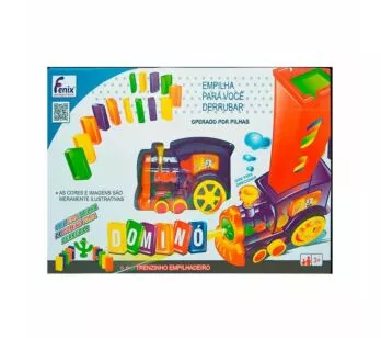 Trenzinho Empilhadeiro Dominó - Fenix Brinquedos