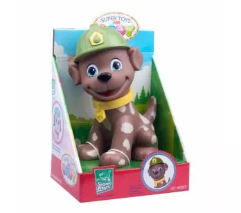 Figura de Vinil - Esquadrão Pet Baby - Cachorrinho - Marrom - Super Toys