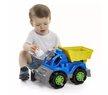 Caminhão com Caçamba - Rodadinhos Blocks Truck - TaTeTi