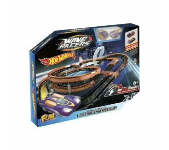 Pista de Percurso - Hot Wheels Wave Racers - Epic Challenge - Fun Divirta-se