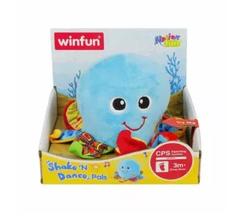 Pelúcia Interativa - Amiguinho Dançante - Polvo - Winfun - Yes Toys