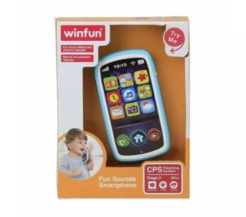 Celular Infantil com Sons e Luzes - Smartphone Divertido - Winfun - Yes Toys