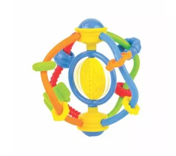 Chocalho Maleável Infantil de Bebê - Colorido - Winfun