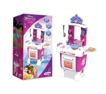 Cozinha Infantil Fantástica - Princesas Disney - Completa - Xalingo