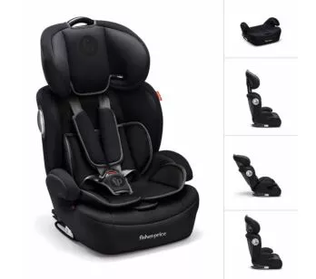 Cadeira para Auto - Bebê - 9-36kg - Safemax 2.0 Preto - Fisher-Price - Multikids Baby